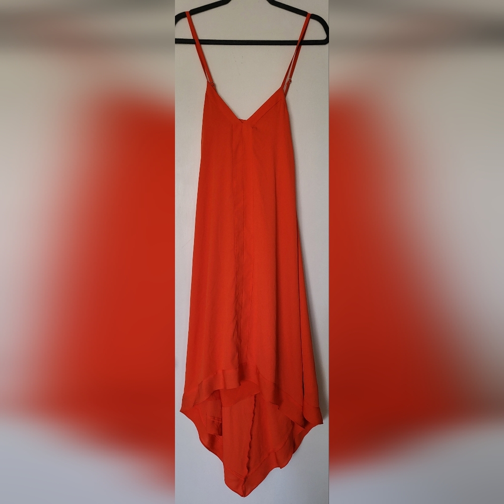 Rachel Roy Orange Strap Dress Size   XL